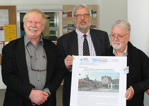 Bahnhof Bad Laasphe Auszeichnung