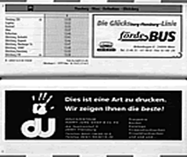 Fahrplanbuch Flensburg