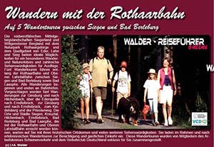 Mal wieder wandern mit der Rothaarbahn