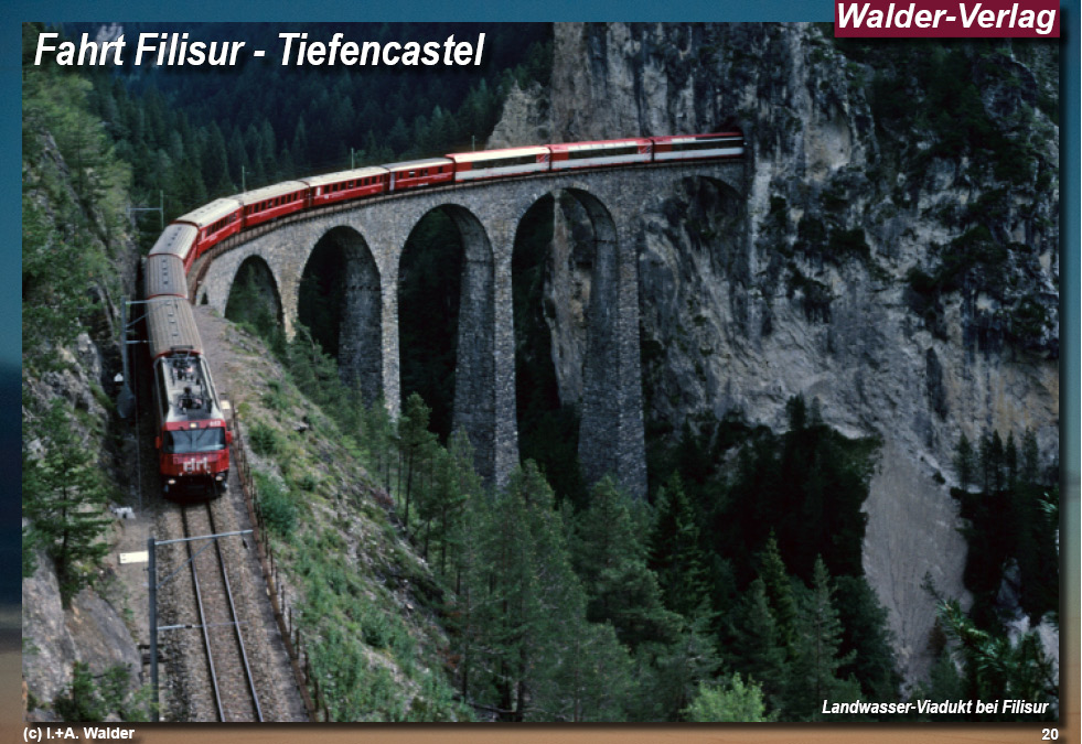 Glacier Express, Bernina Express, Rhätische Bahn - 2005